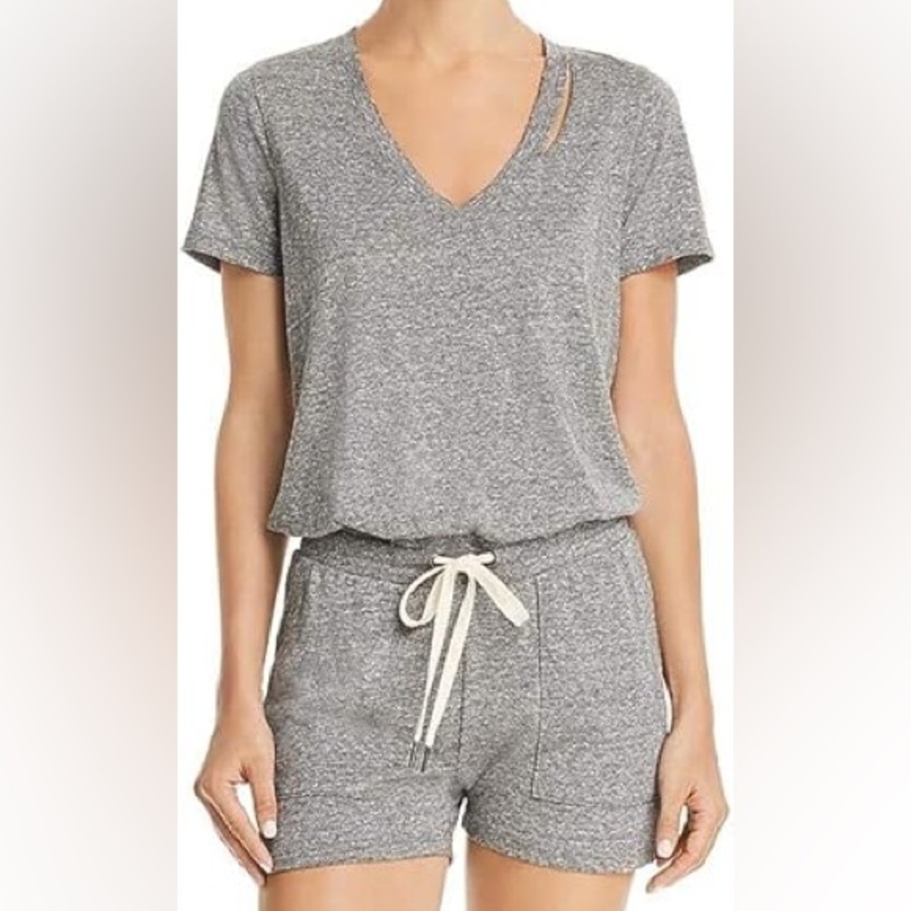 $150 New - n:Philanthropy Breeze Romper - Grey Medium